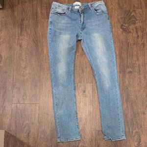 Paper Denim & Cloth Men's Skinny Jeans - Light Blue W 34×L32